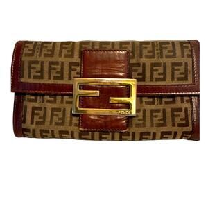 Fendi Zucca Monogram Wallet AJ10078